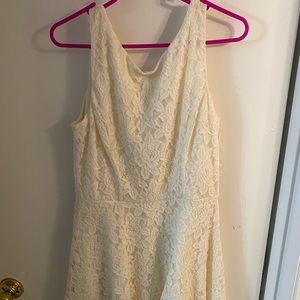 Speechless White Lace Dress